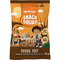 Snack Squad: Fruity Fossil Feet - Strawberry & Raspberry